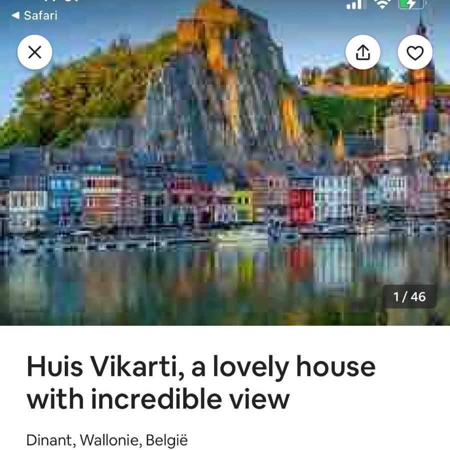 Vikarti Stay, A Lovely House With Incredible View Динант Екстериор снимка
